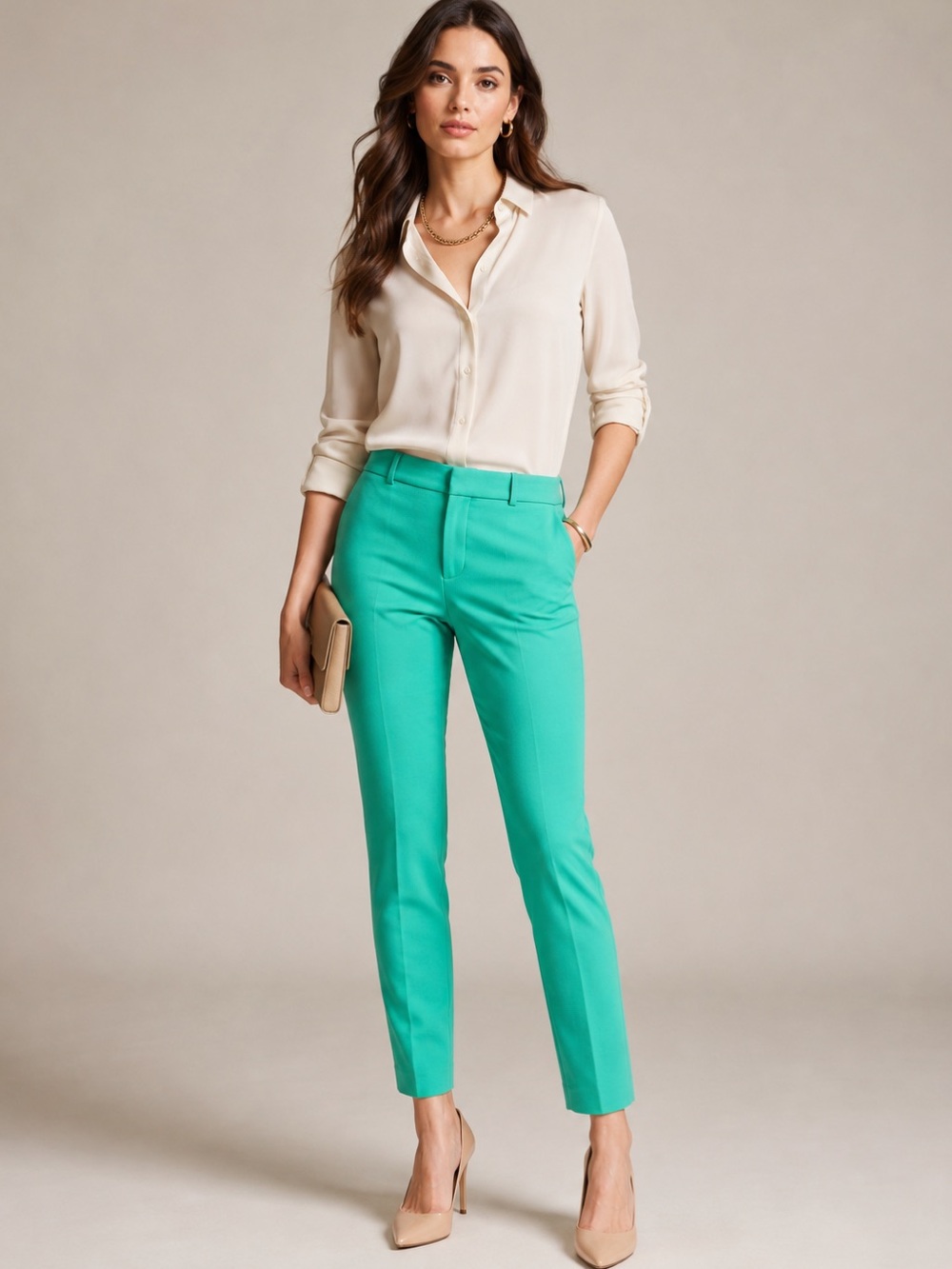 Banana Republic Sloan Fit Ankle Pants | size 8